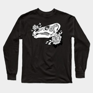 Iguanodon Tattoo Style Long Sleeve T-Shirt